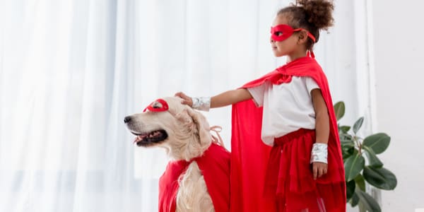 The Benefits of Children and Puppies Growing Up Together